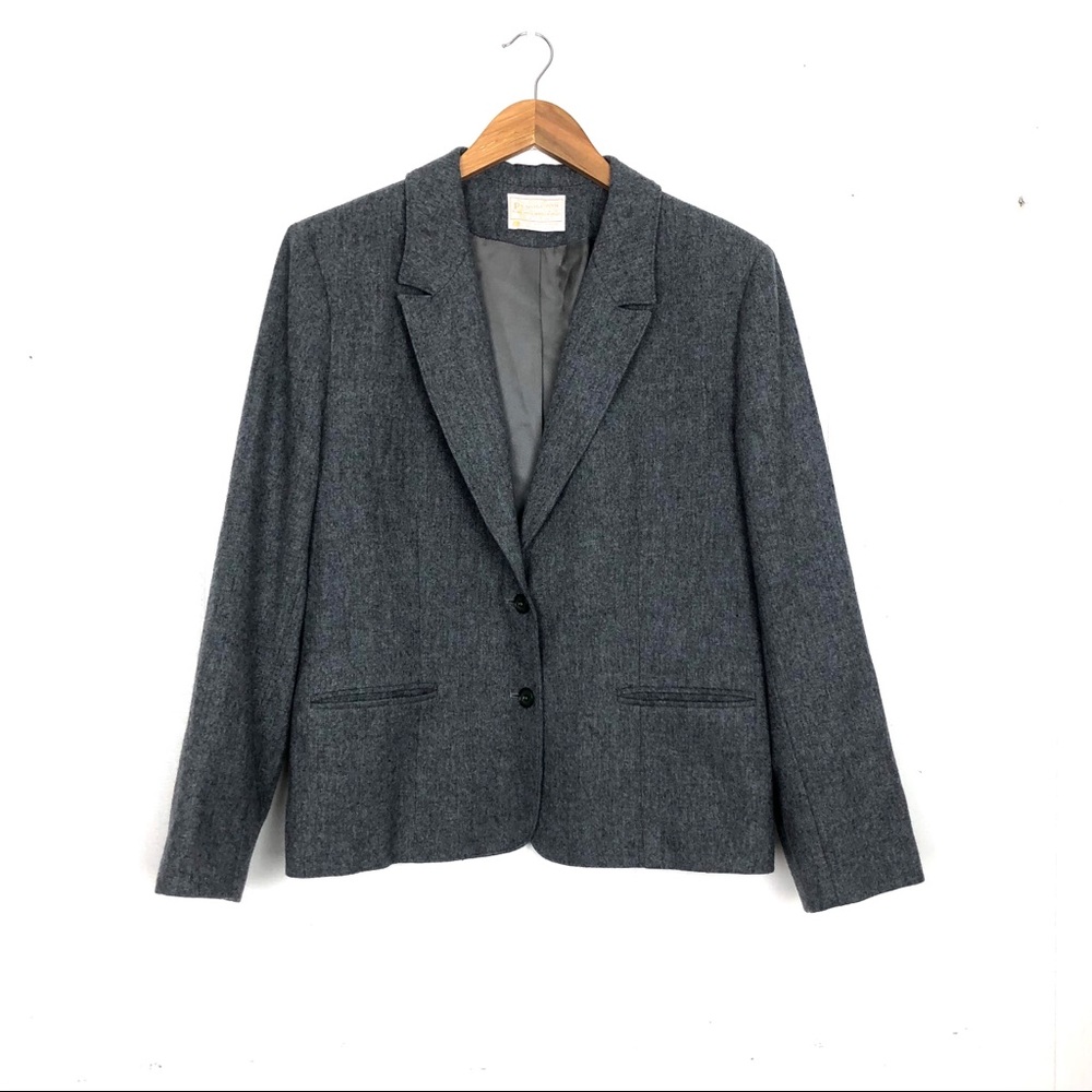 Vintage Pendleton Wool Blazer Us8 - image 8